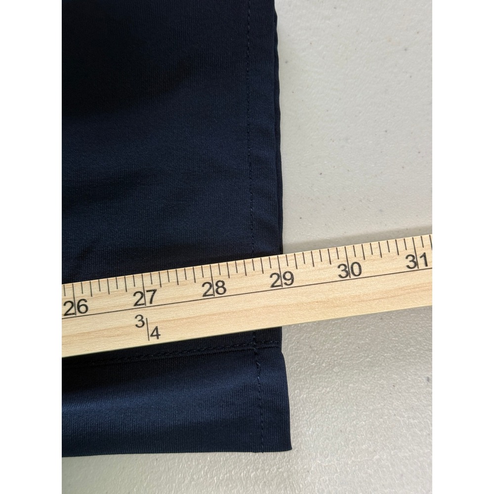 American Eagle Active‎ Flex Mens 38x30 Navy Blue Golf Pants Polyester Stretch - Picture 8 of 9